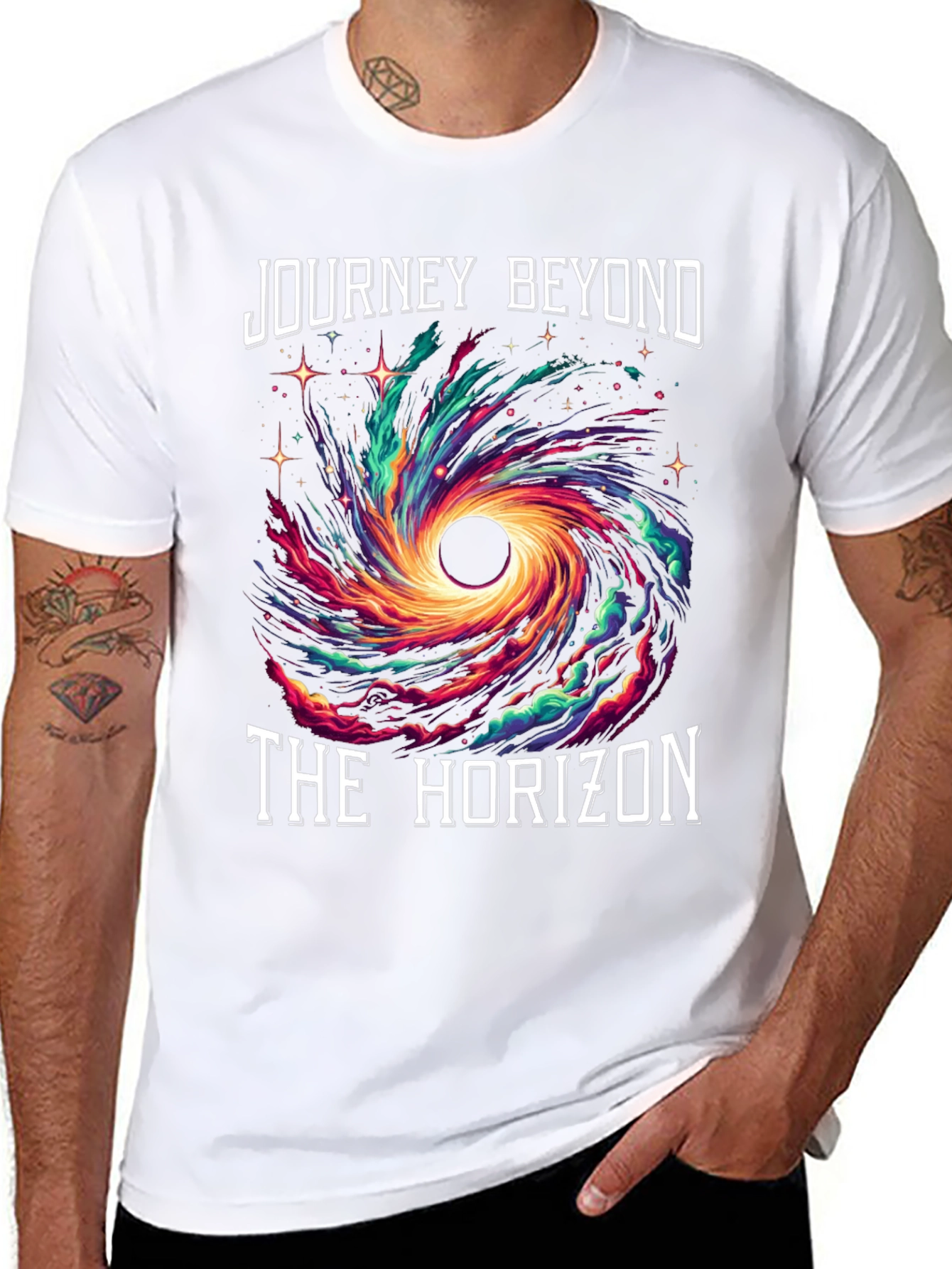 Journey Beyond T-Shirt - Space Horizon Tee