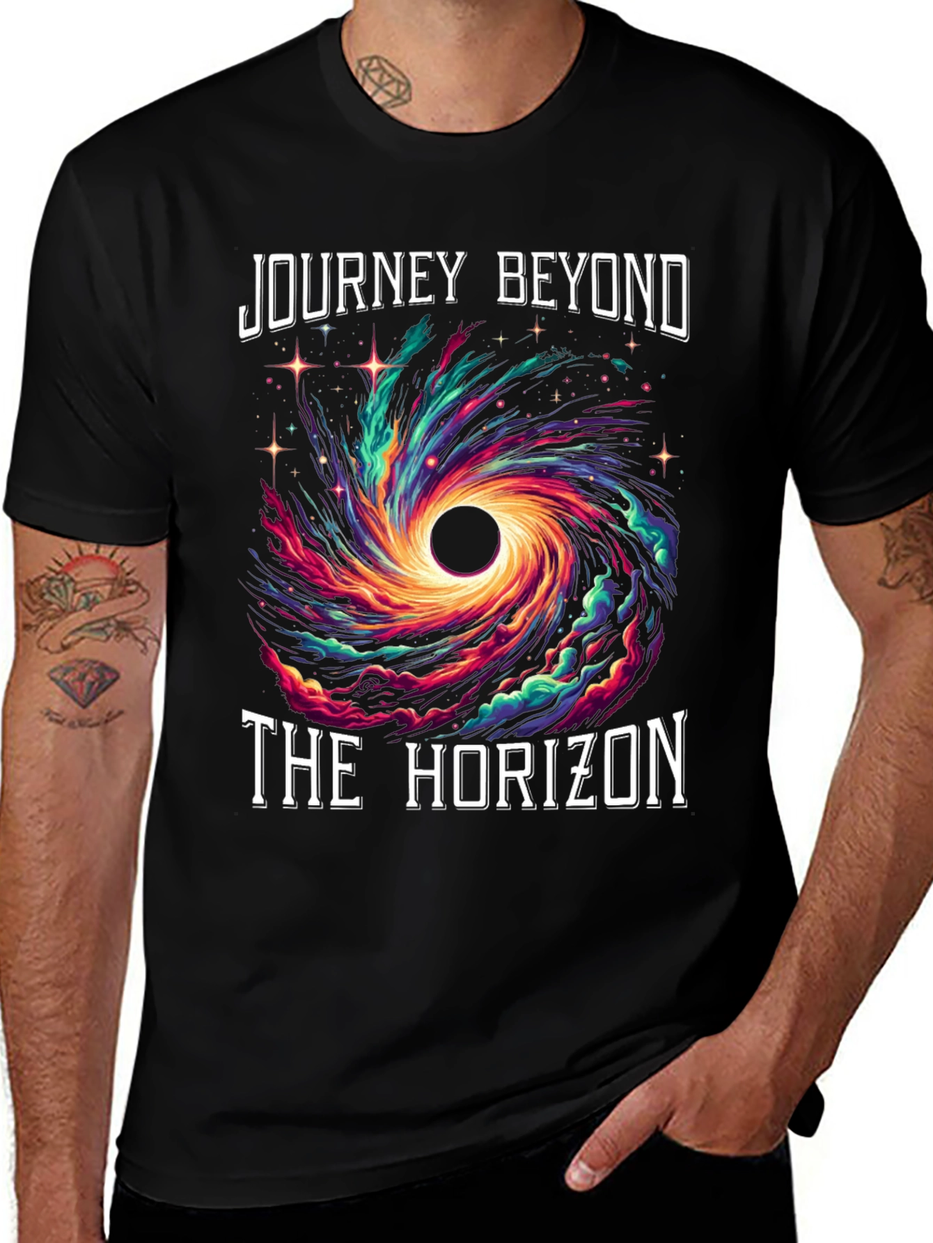 Journey Beyond T-Shirt - Space Horizon Tee