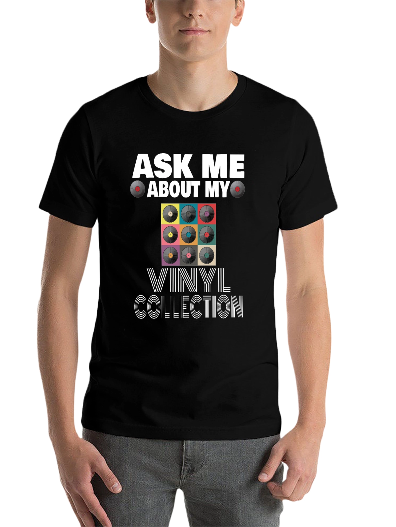 Ask Me About My Vinyl Collection T-Shirt