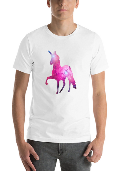 Galaxy Unicorn Black T-Shirt