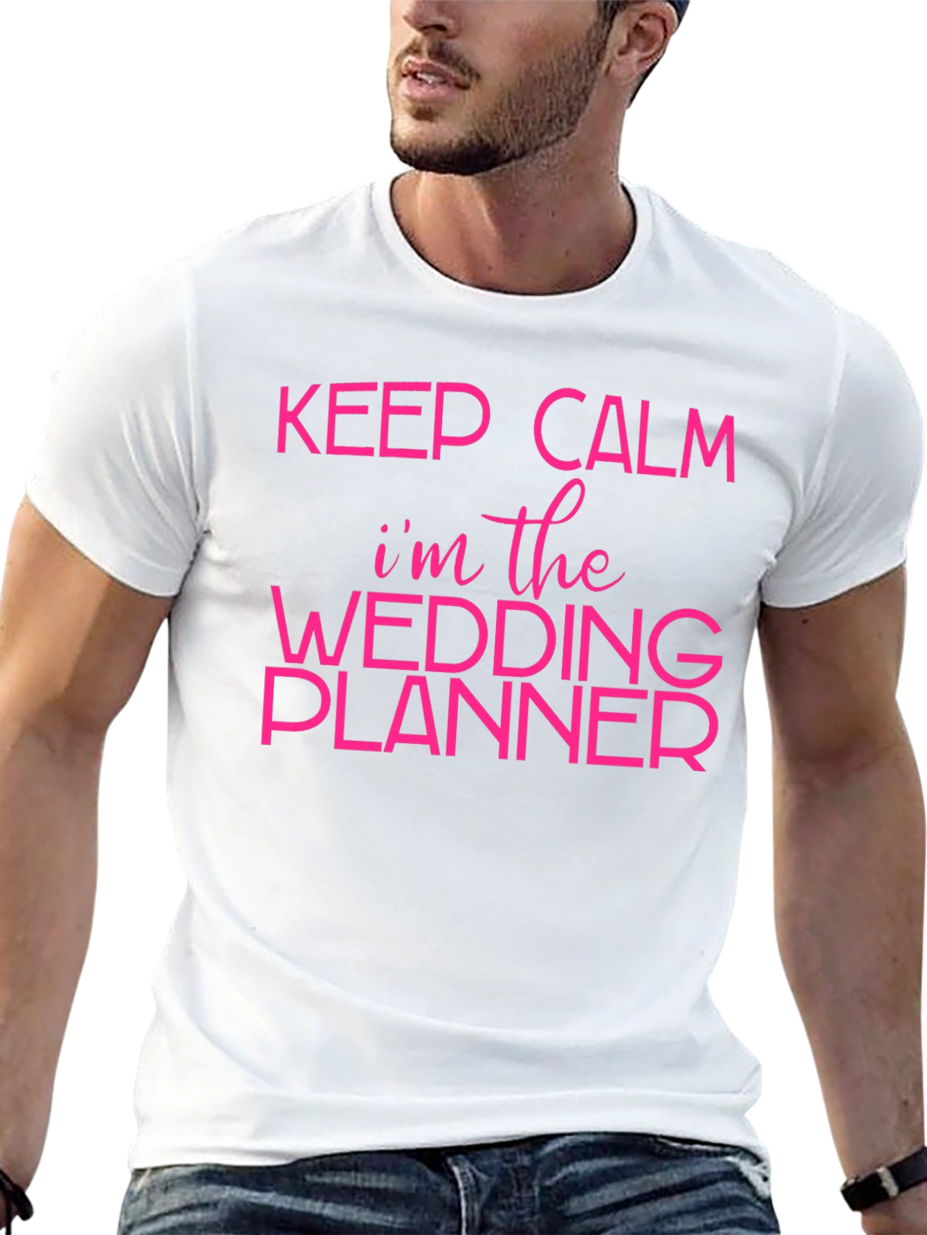 Keep Calm Wedding Planner T-Shirt - Bridal Party Tee