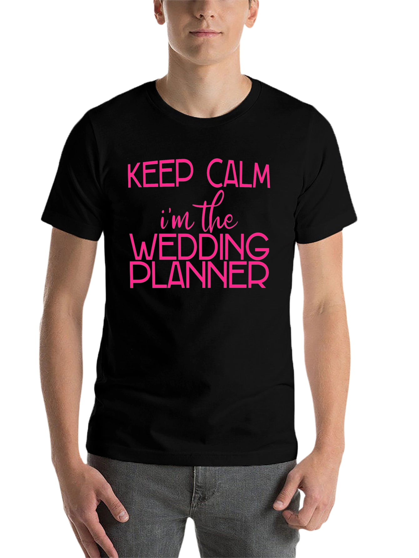 Keep Calm Wedding Planner T-Shirt - Bridal Party Tee