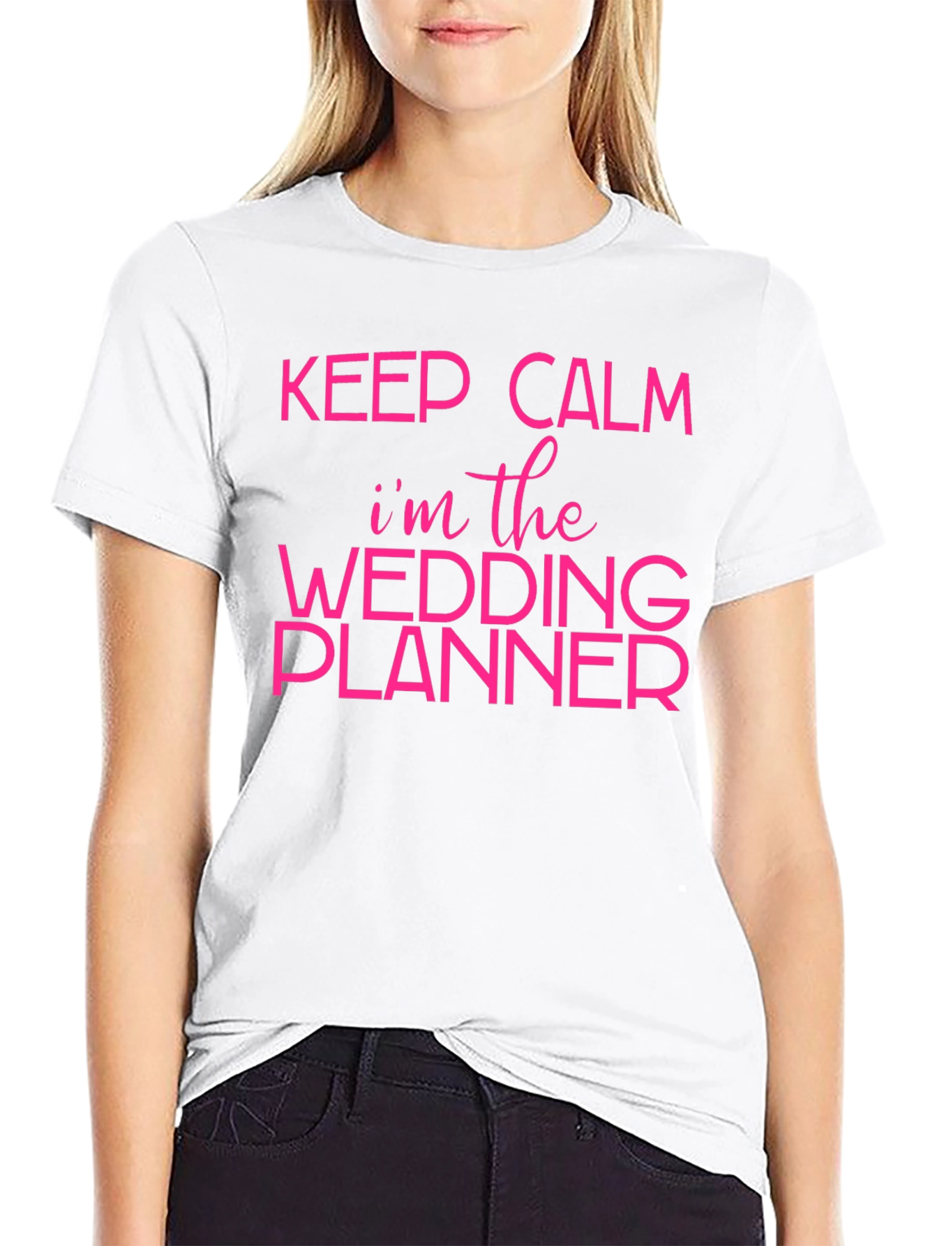 Keep Calm Wedding Planner T-Shirt - Bridal Party Tee