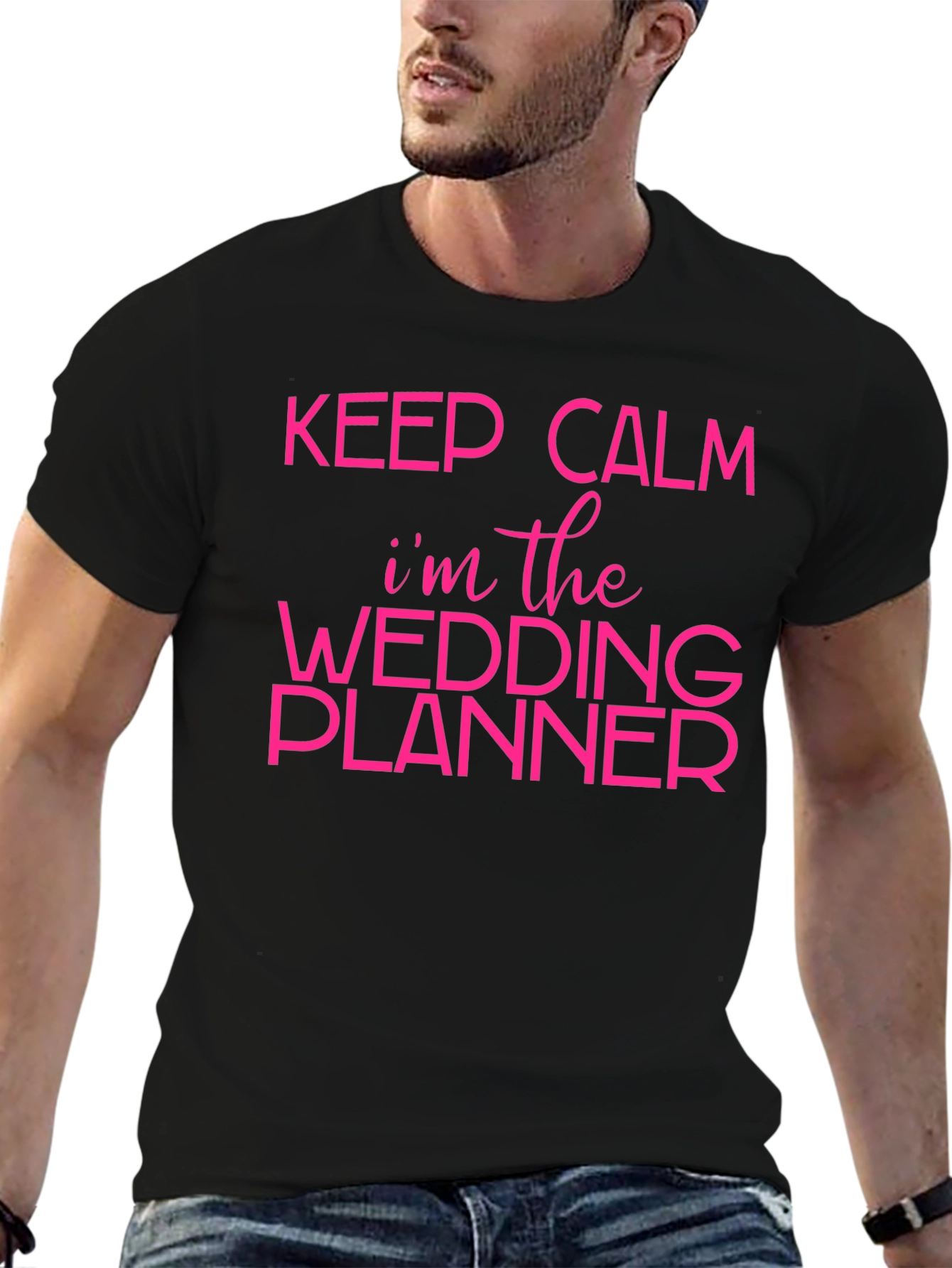 Keep Calm Wedding Planner T-Shirt - Bridal Party Tee