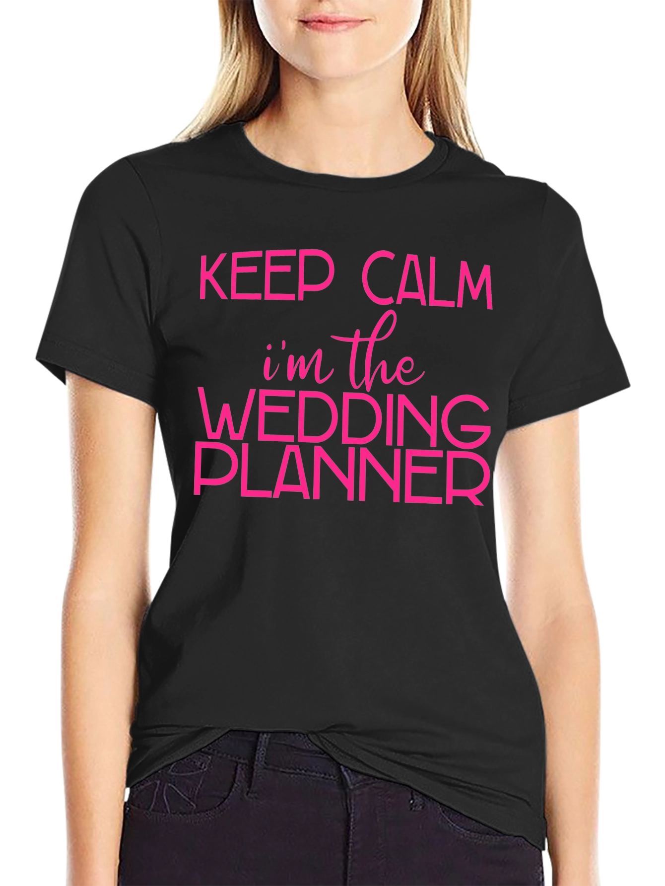 Keep Calm Wedding Planner T-Shirt - Bridal Party Tee