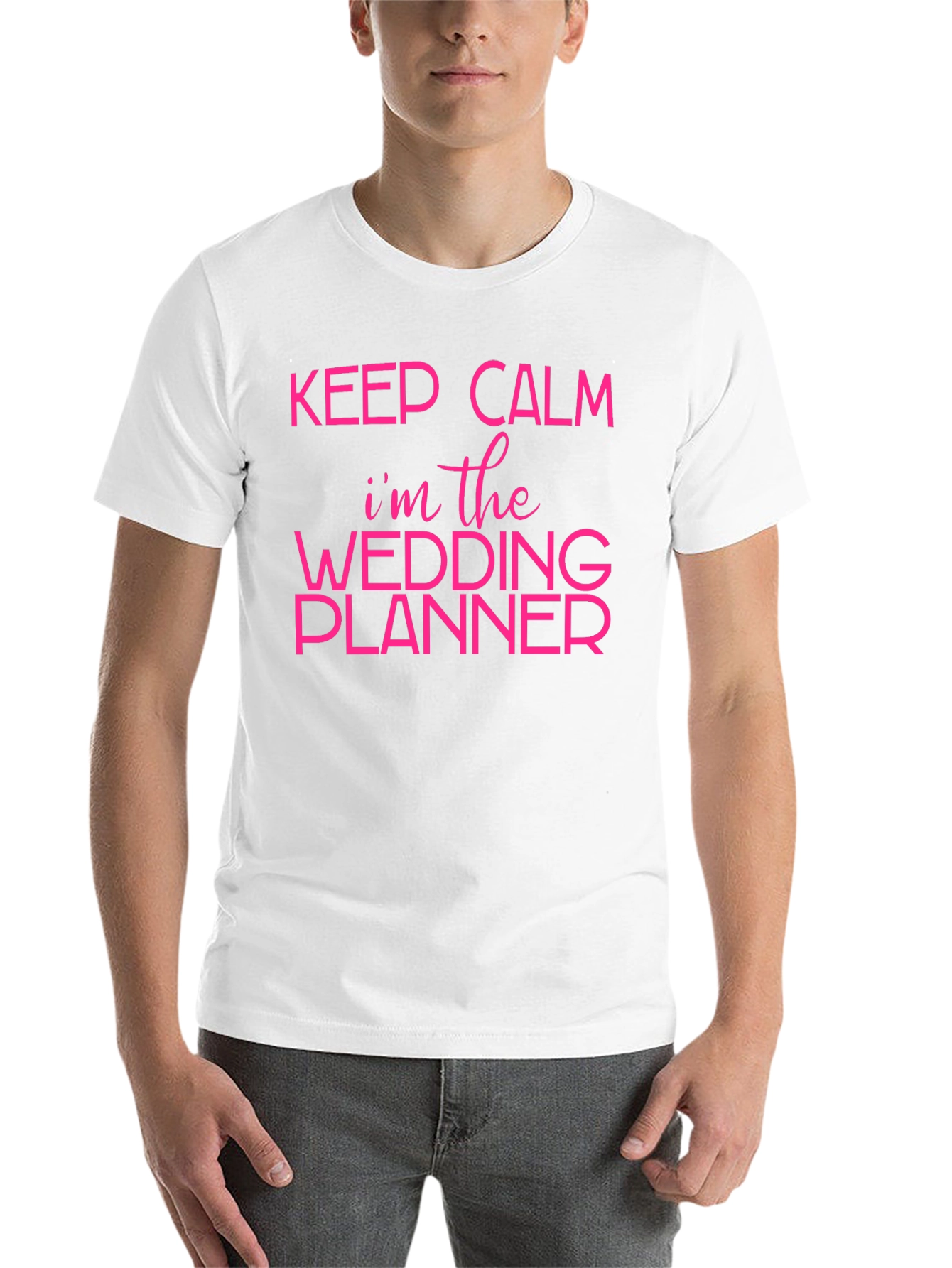 Keep Calm Wedding Planner T-Shirt - Bridal Party Tee