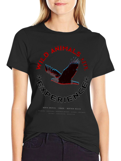 Wild Animals Life Experience Graphic Tee