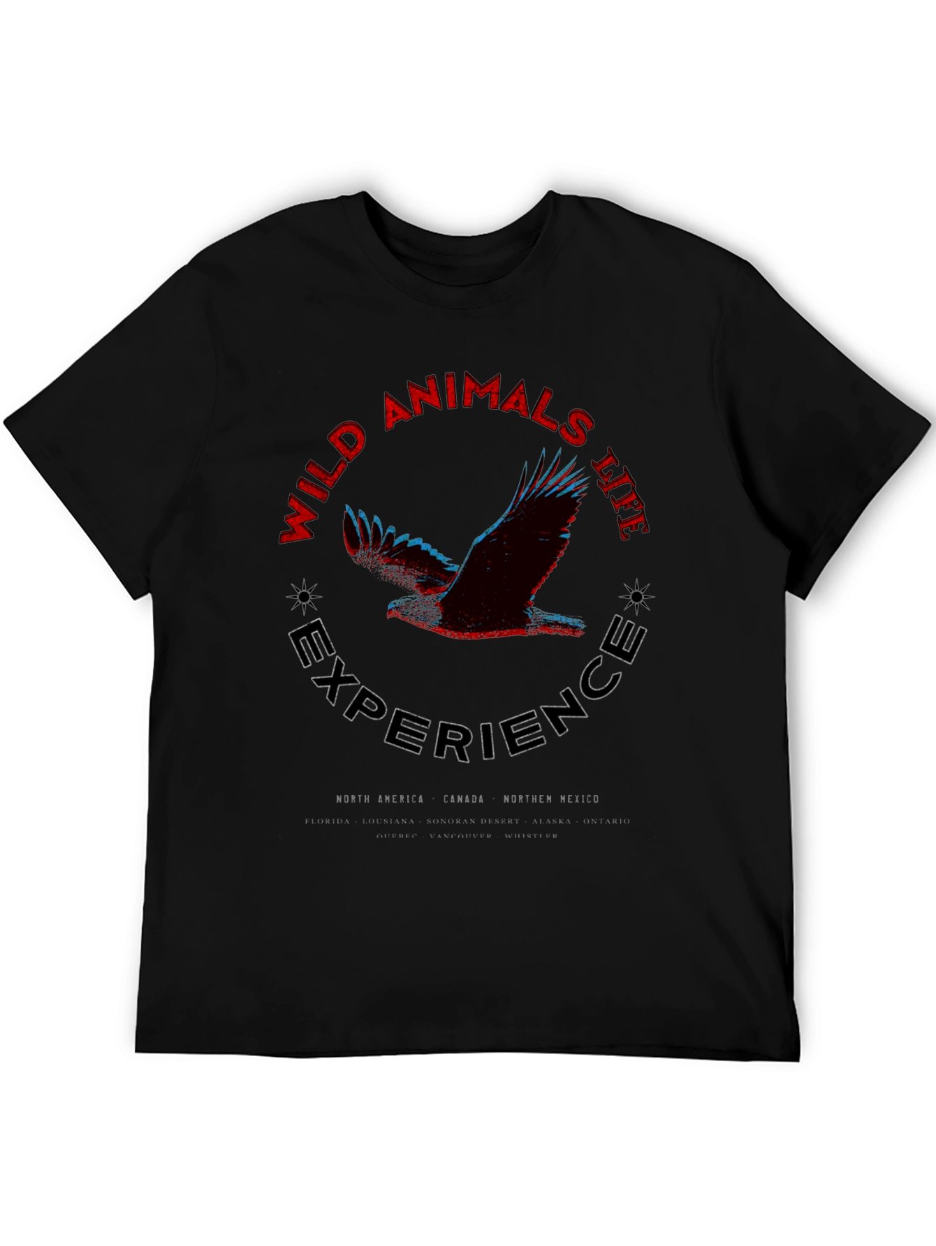 Wild Animals Life Experience Graphic Tee