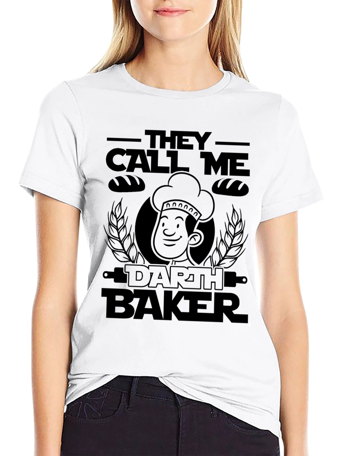 Darth Baker Black Graphic T-Shirt