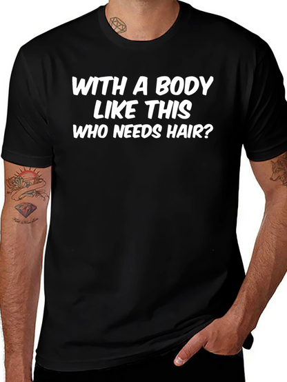 Funny Body Like This T-Shirt: Bald Pride Tee
