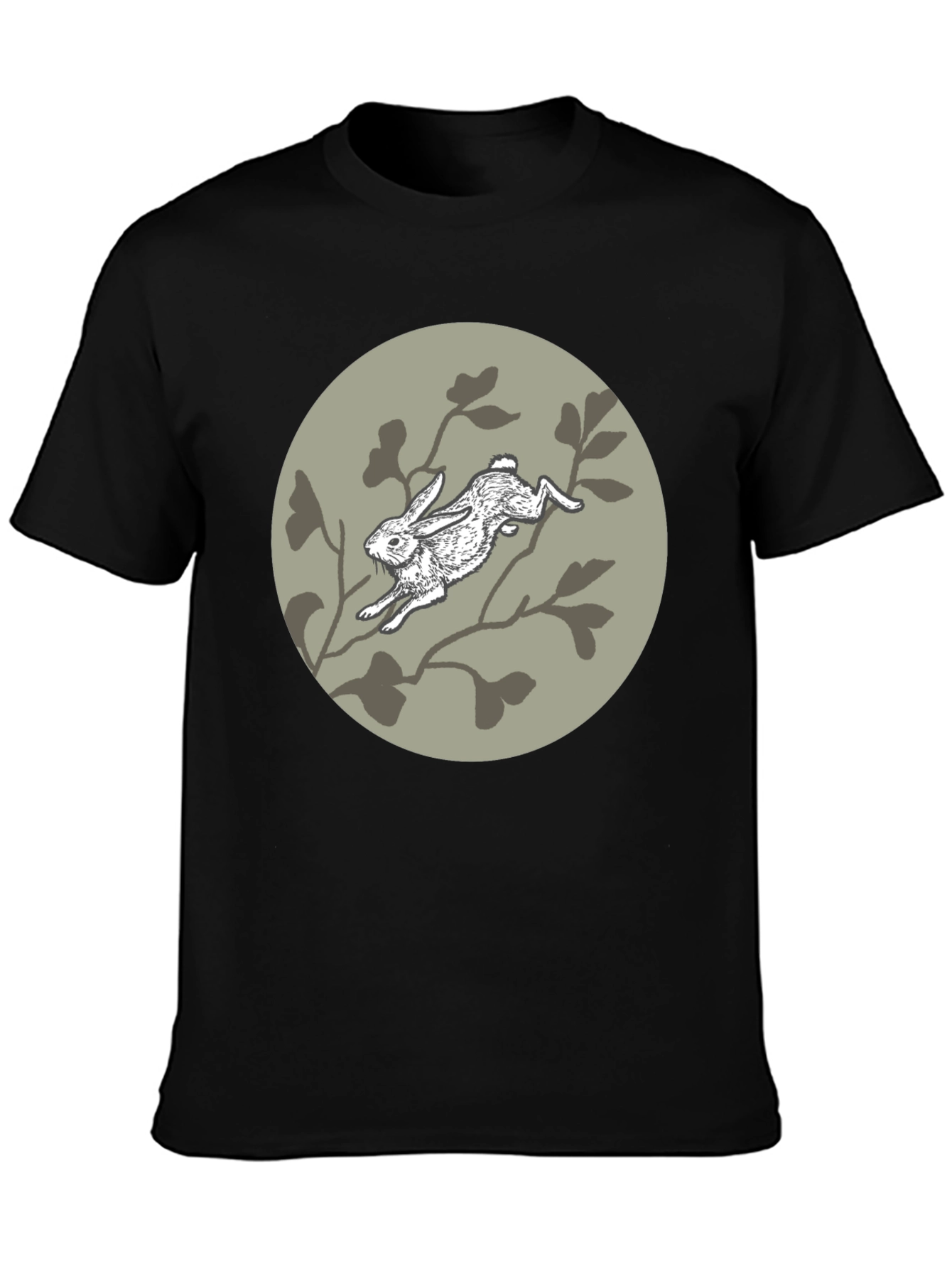 Rabbit T-Shirt - Artistic Graphic Tee