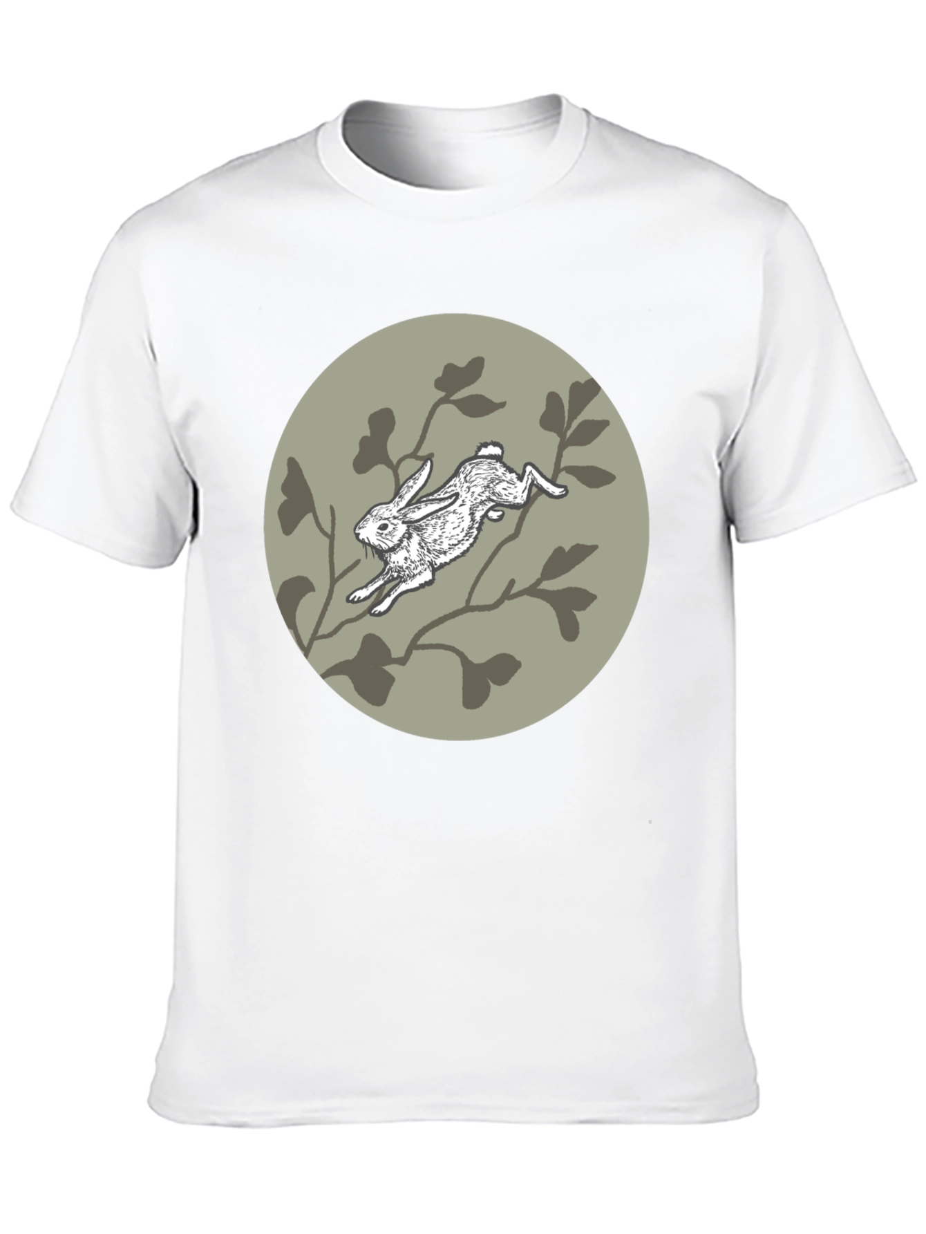 Rabbit T-Shirt - Artistic Graphic Tee