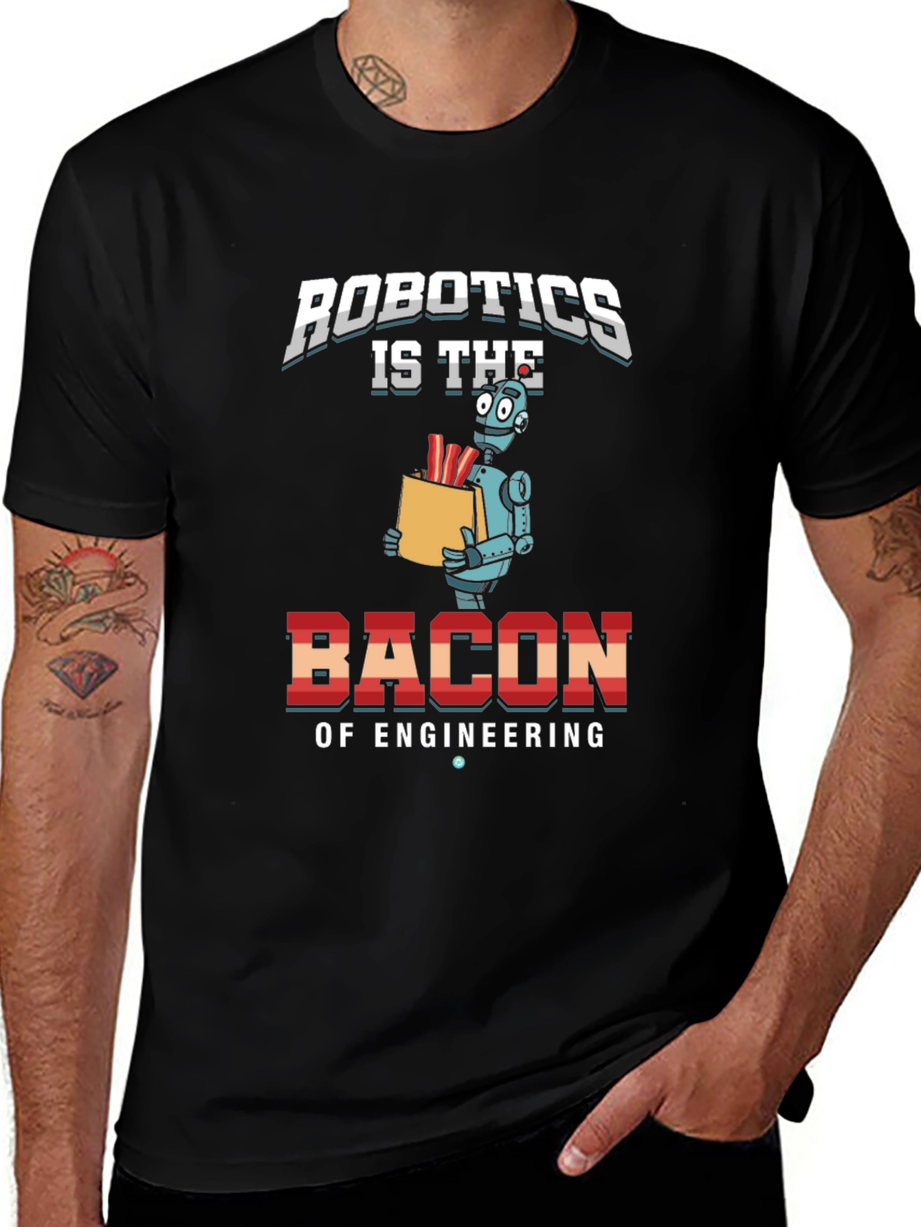 Robotics Bacon of Engineering T-Shirt