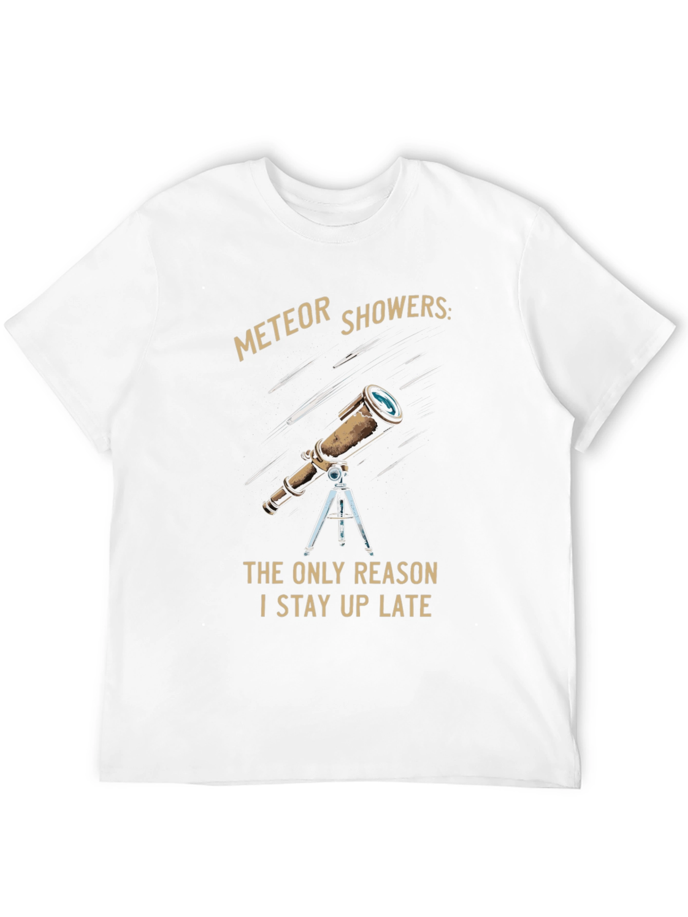 Meteor Showers T-Shirt: Stay Up Late!