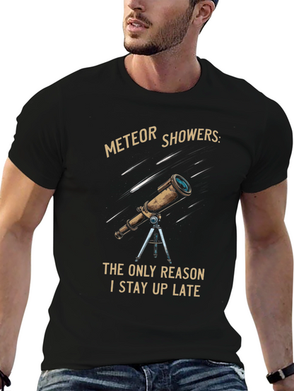 Meteor Showers T-Shirt: Stay Up Late!