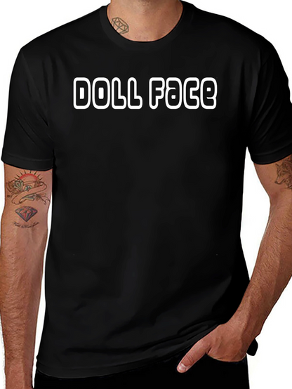 Doll Face Graphic T-Shirt - Bold Statement Tee
