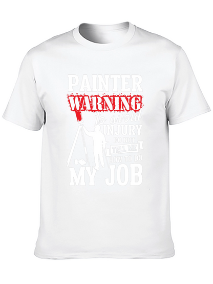 Painter Warning Graphic T-Shirt