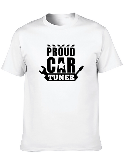 Proud Car Tuner Black T-Shirt