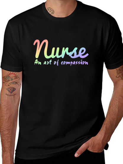 Nurse: An Art of Compassion - Black T-Shirt