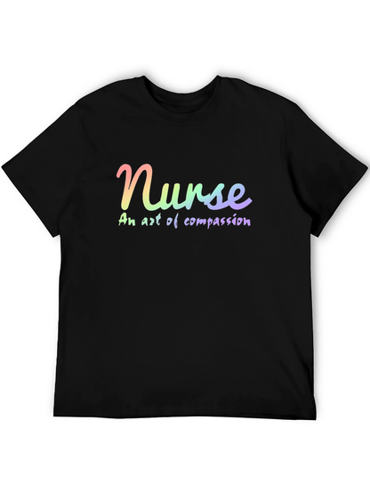 Nurse: An Art of Compassion - Black T-Shirt