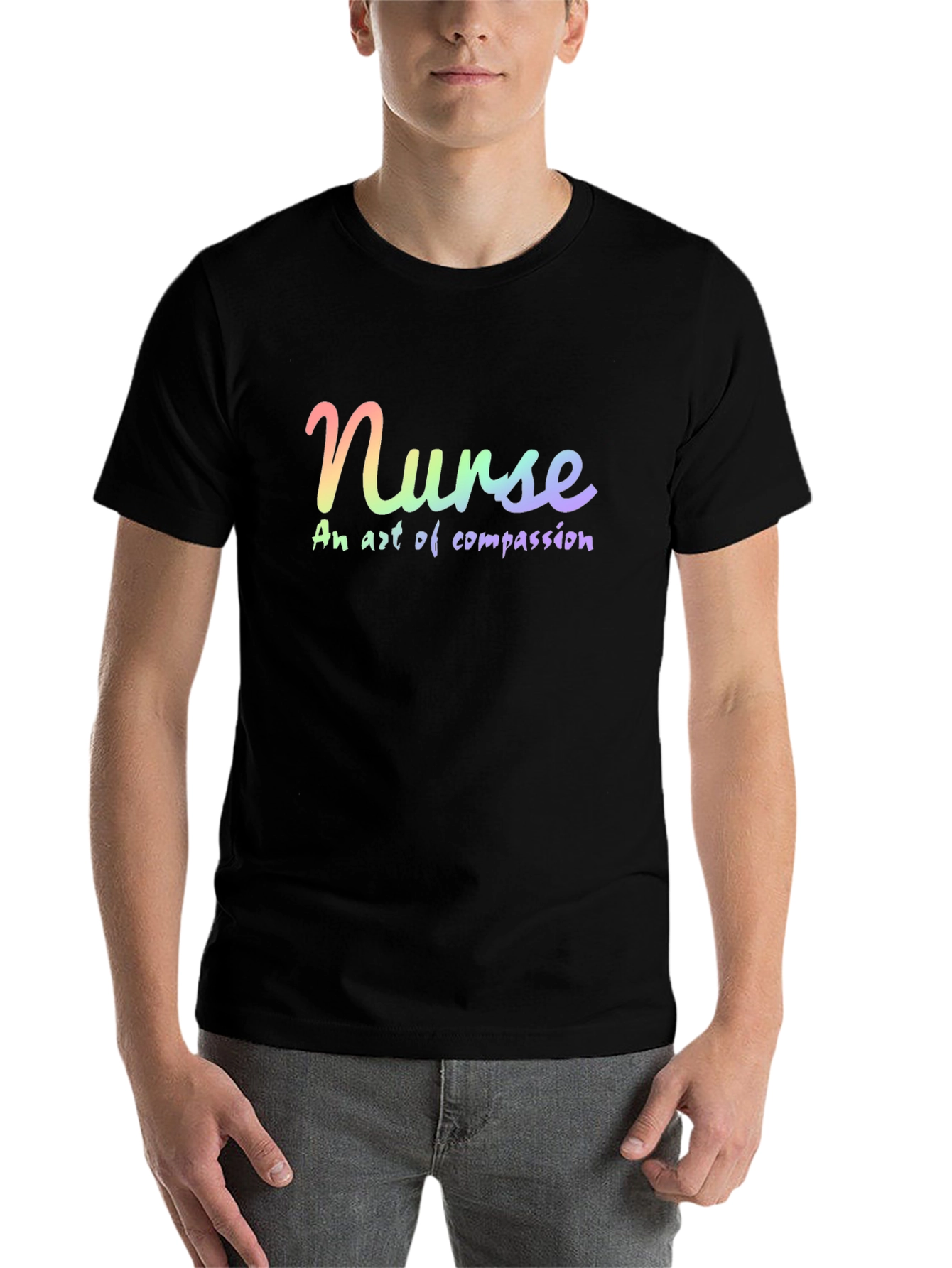 Nurse: An Art of Compassion - Black T-Shirt