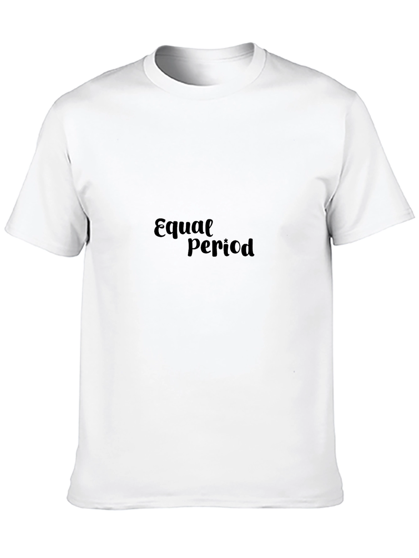 Equal Period Black Graphic T-Shirt