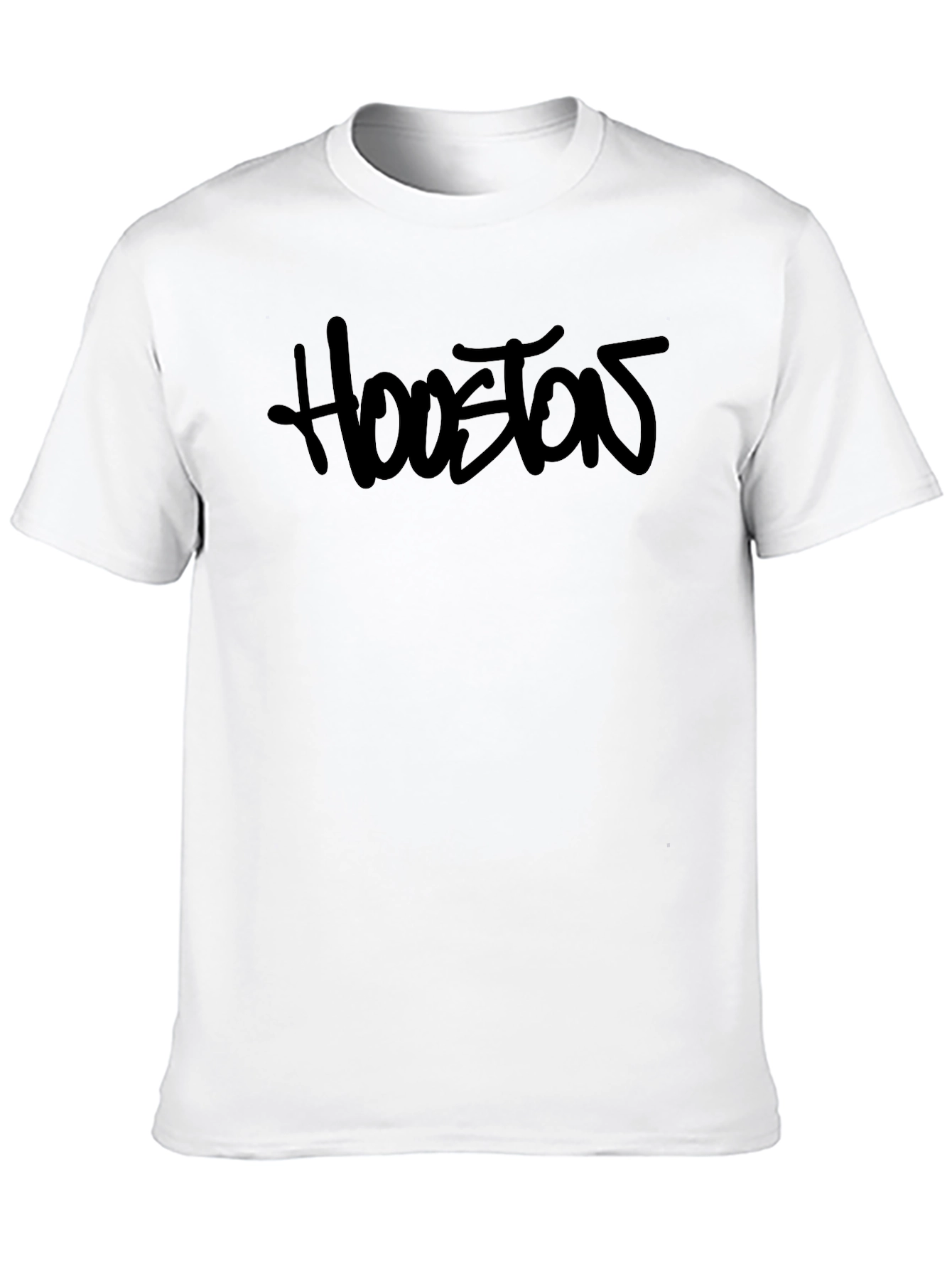 Mens Black Houston Graphic T-Shirt