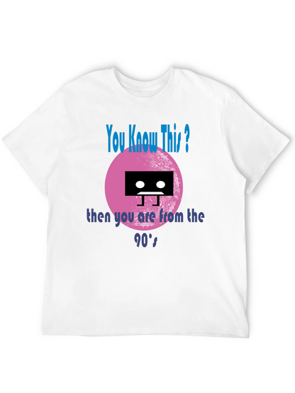 90s Cassette Tape T-Shirt Retro Nostalgia