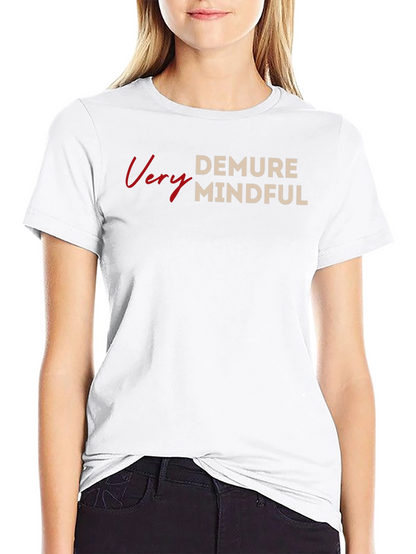 Very Demure Mindful Graphic Tee