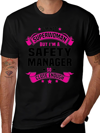 Safety Manager Superwoman Graphic Tee