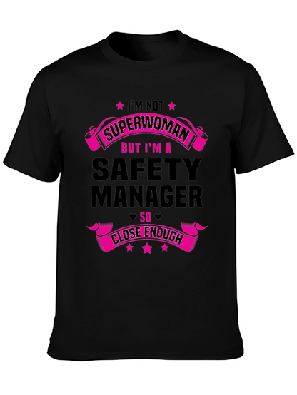 Safety Manager Superwoman Graphic Tee