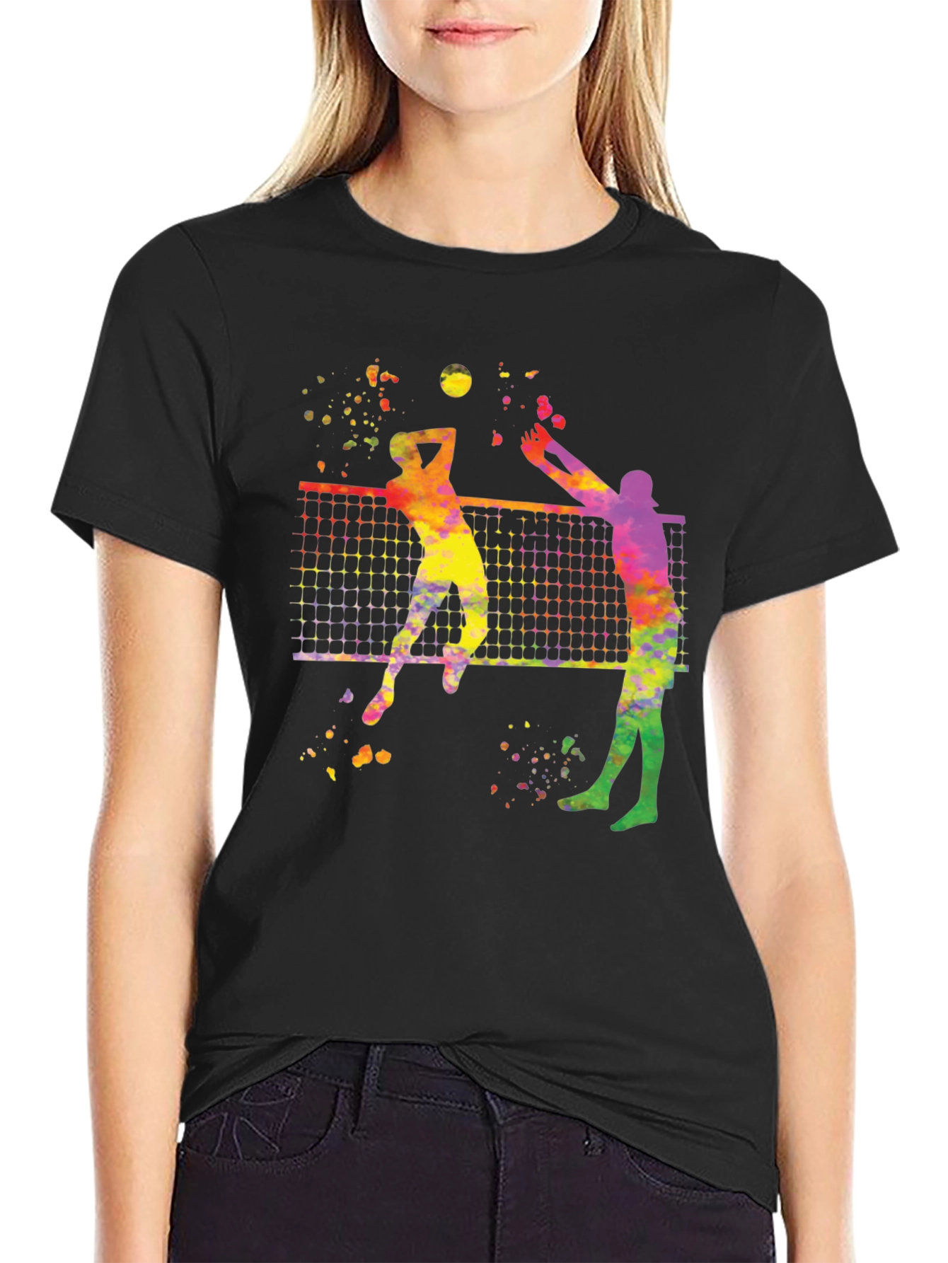 Volleyball Watercolor T-Shirt