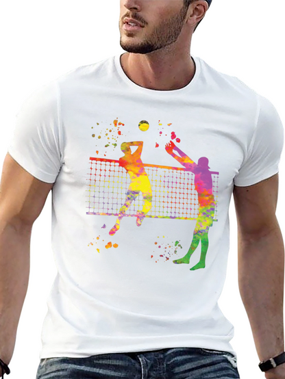 Volleyball Watercolor T-Shirt