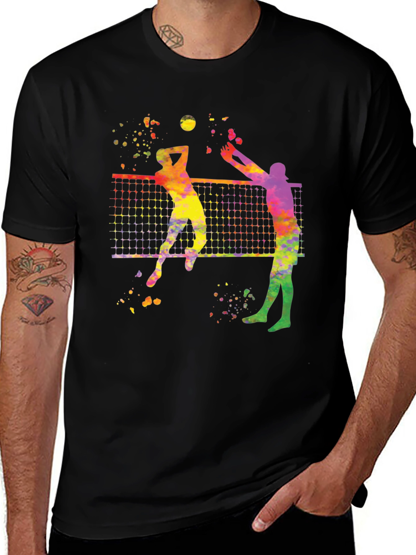 Volleyball Watercolor T-Shirt