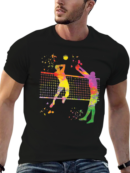 Volleyball Watercolor T-Shirt