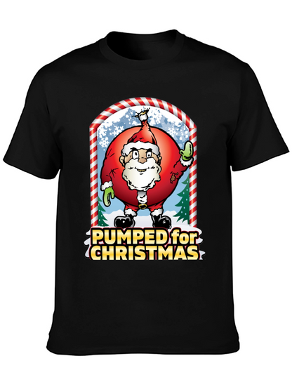 Pumped for Christmas Graphic Tee