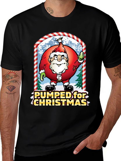 Pumped for Christmas Graphic Tee