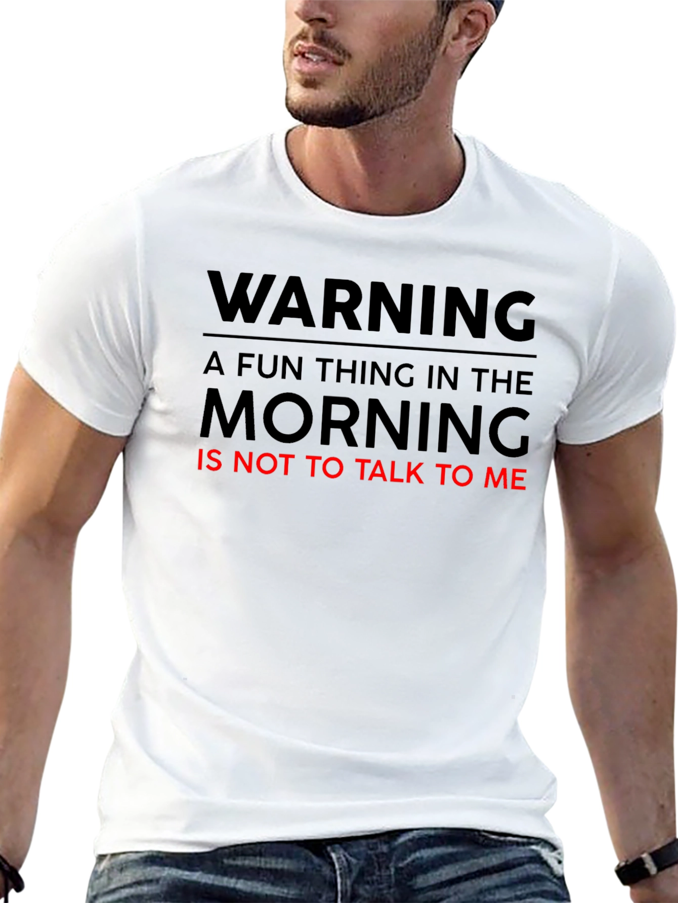 Warning: Dont Talk To Me T-Shirt