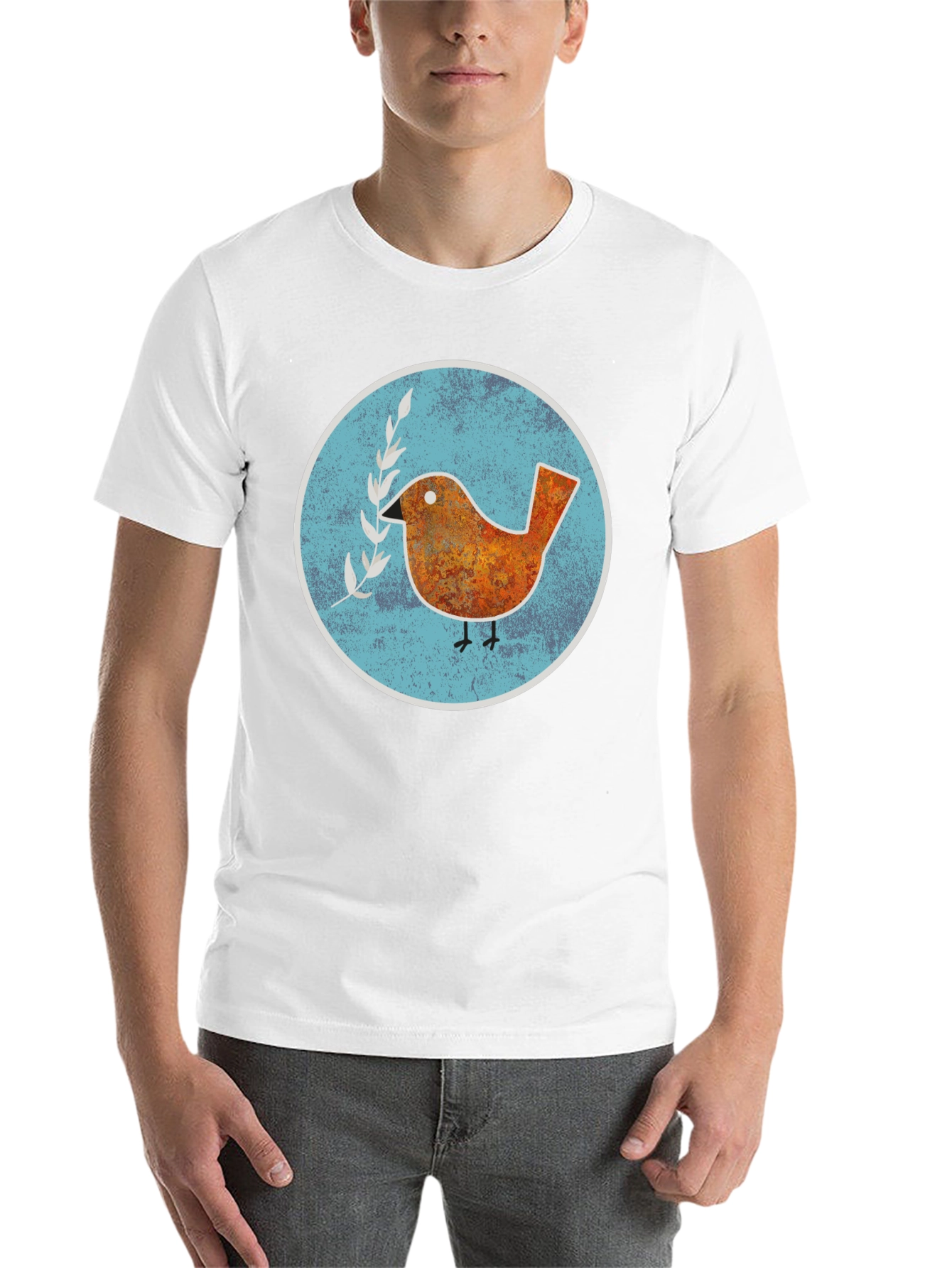 Peace Bird Graphic T-Shirt