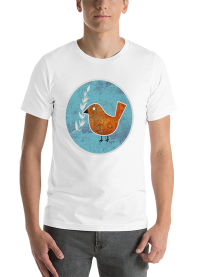 Peace Bird Graphic T-Shirt