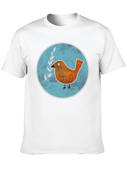 Peace Bird Graphic T-Shirt