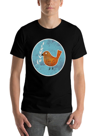 Peace Bird Graphic T-Shirt