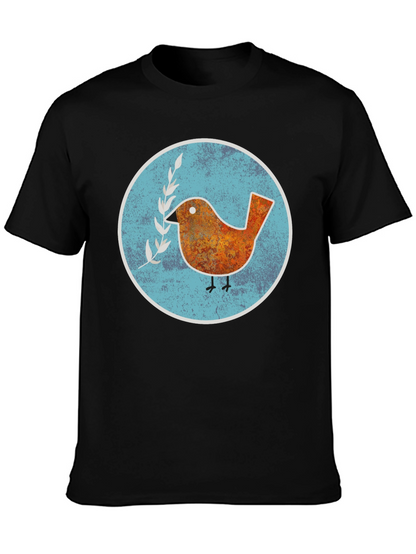 Peace Bird Graphic T-Shirt