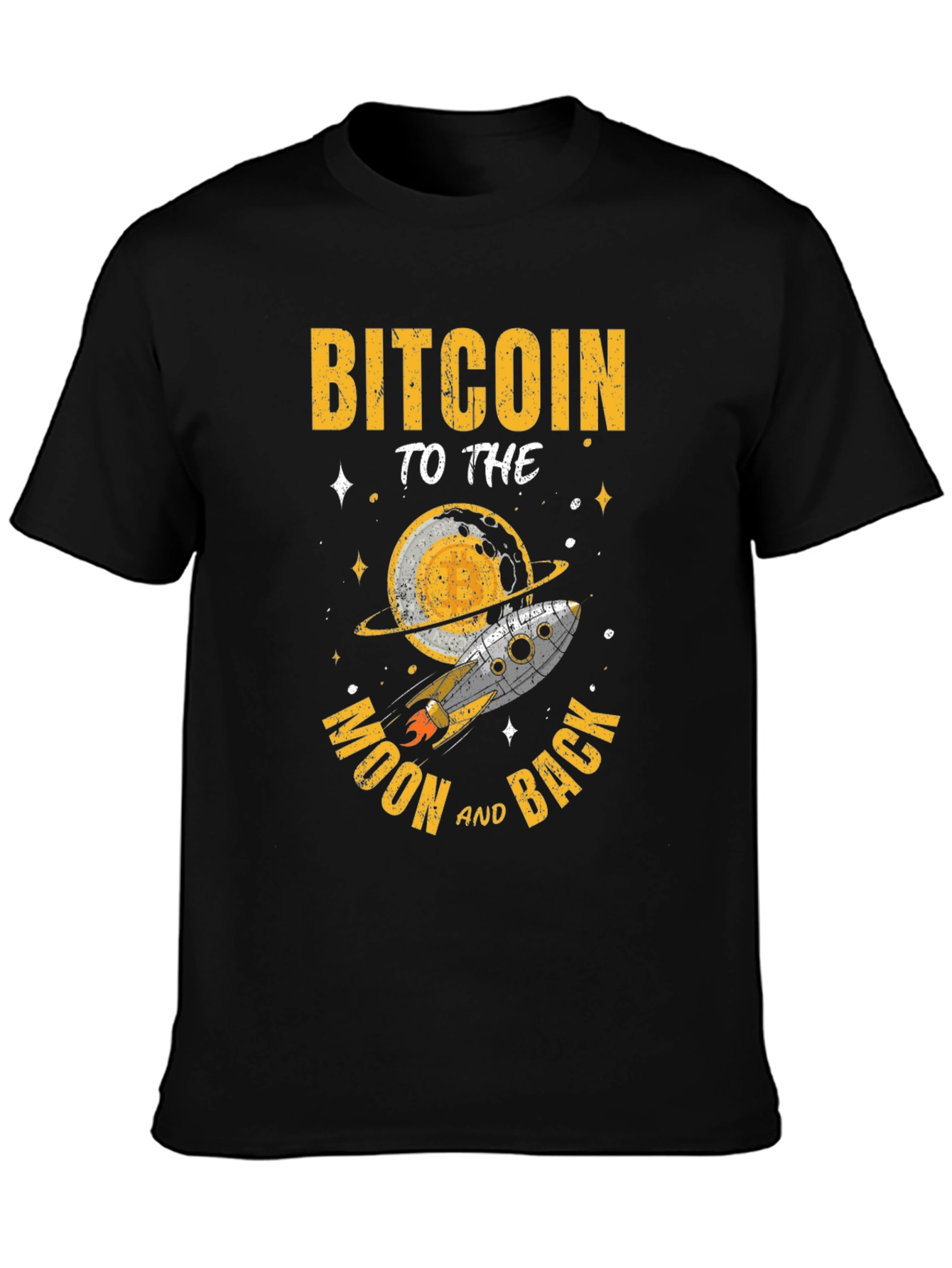 Bitcoin to the Moon T-Shirt
