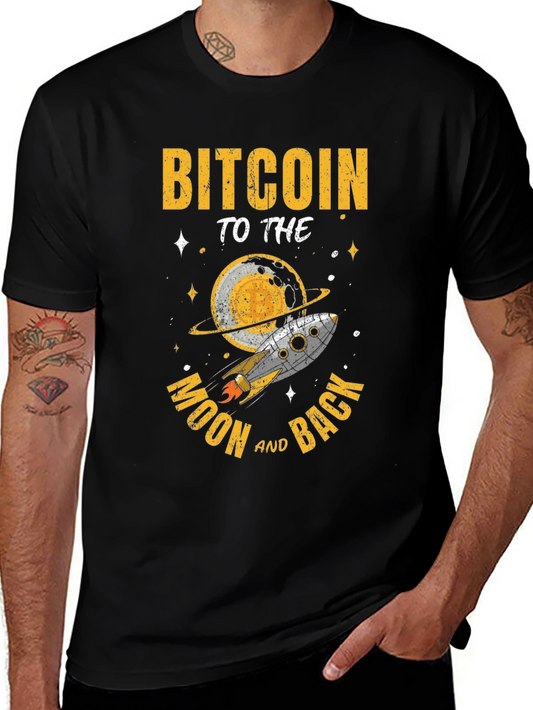 Bitcoin to the Moon T-Shirt