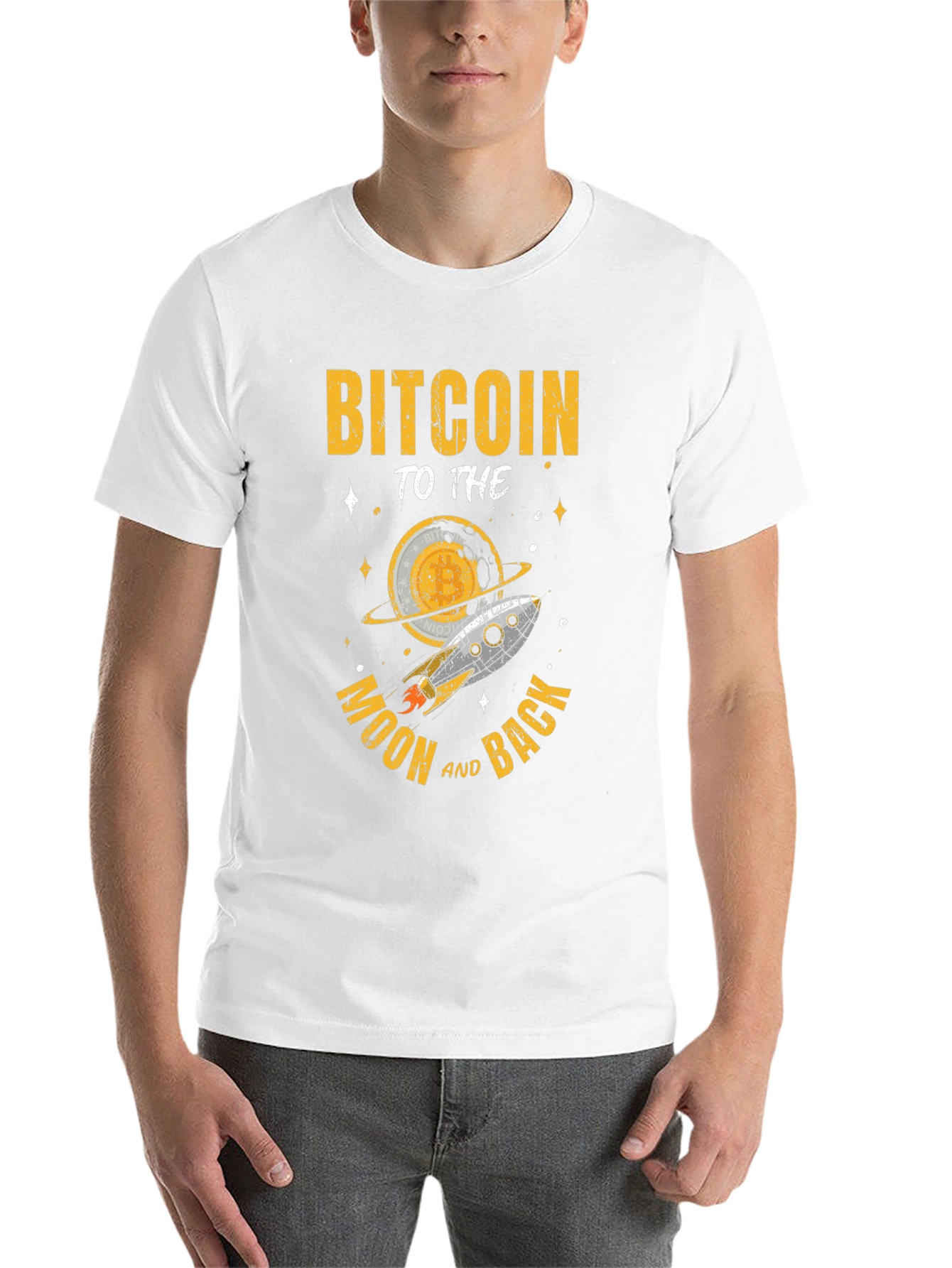 Bitcoin to the Moon T-Shirt
