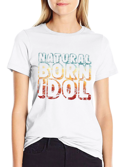 Natural Born Idol Retro Graphic T-Shirt