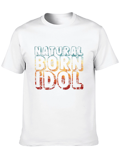Natural Born Idol Retro Graphic T-Shirt