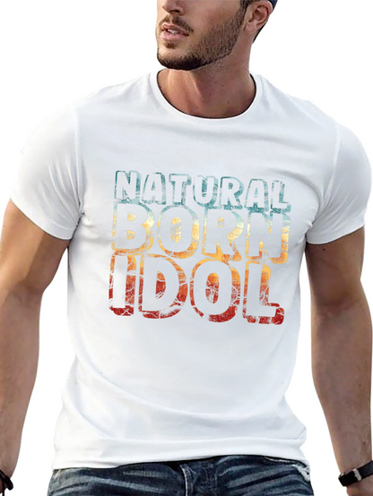 Natural Born Idol Retro Graphic T-Shirt