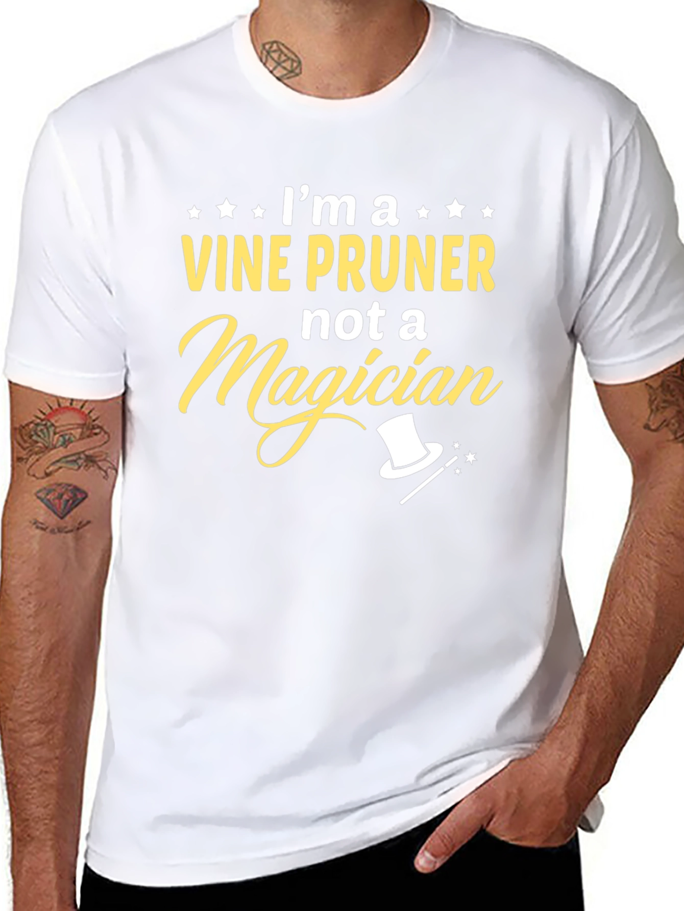 Vine Pruner Graphic Tee - Not a Magician
